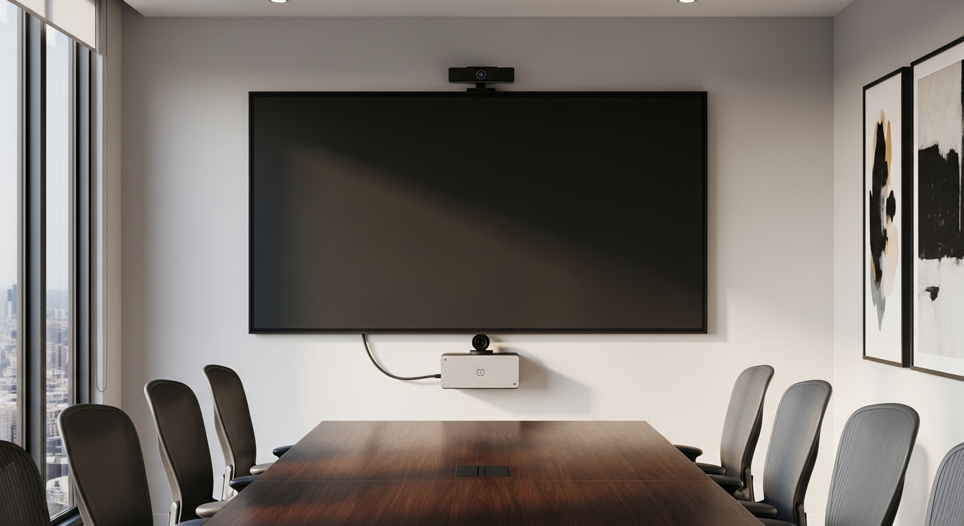 Hardware rigenerato in una sala riunioni integrata