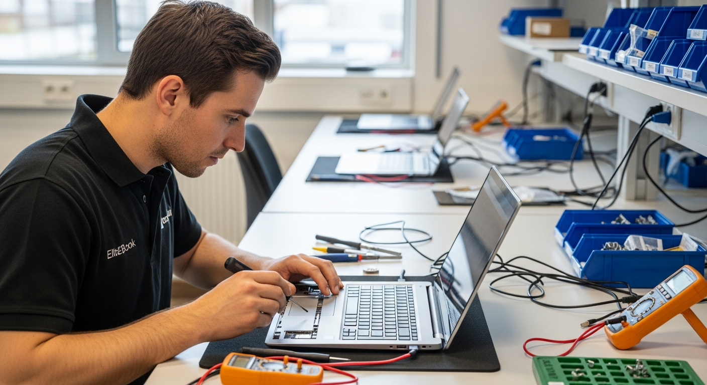 Processo di verifica refurbished certificato Logidata